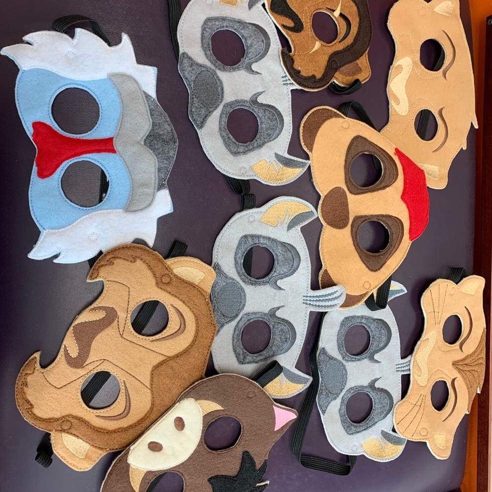 Lion King Masks
